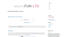 Desktop Screenshot of electrofunltd.com